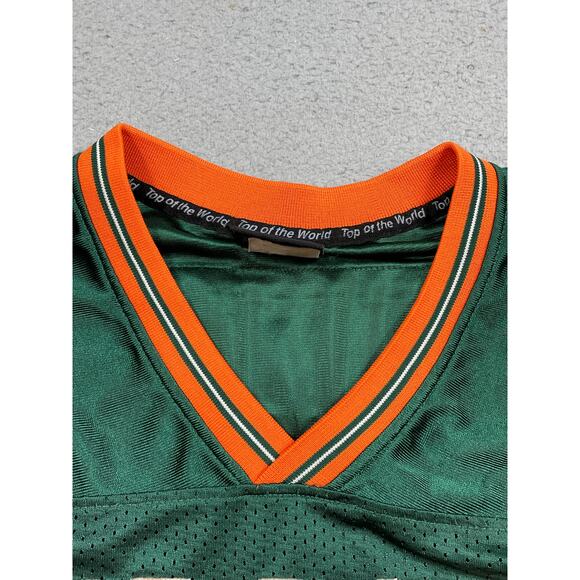 Vintage TOW Top Of The World University of Miami Hurricanes Canes #11 Jersey XXL - Picture 4 of 9
